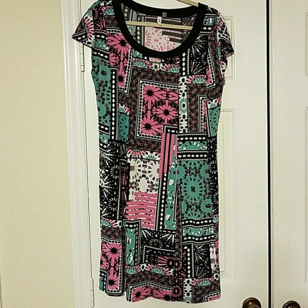 Patch-work light & airy dress